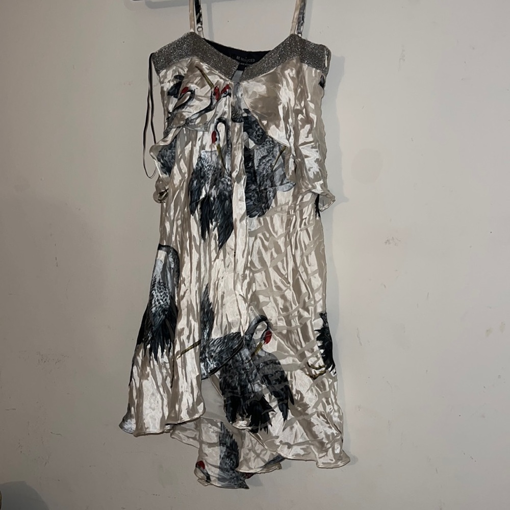 Silk Mini Dress